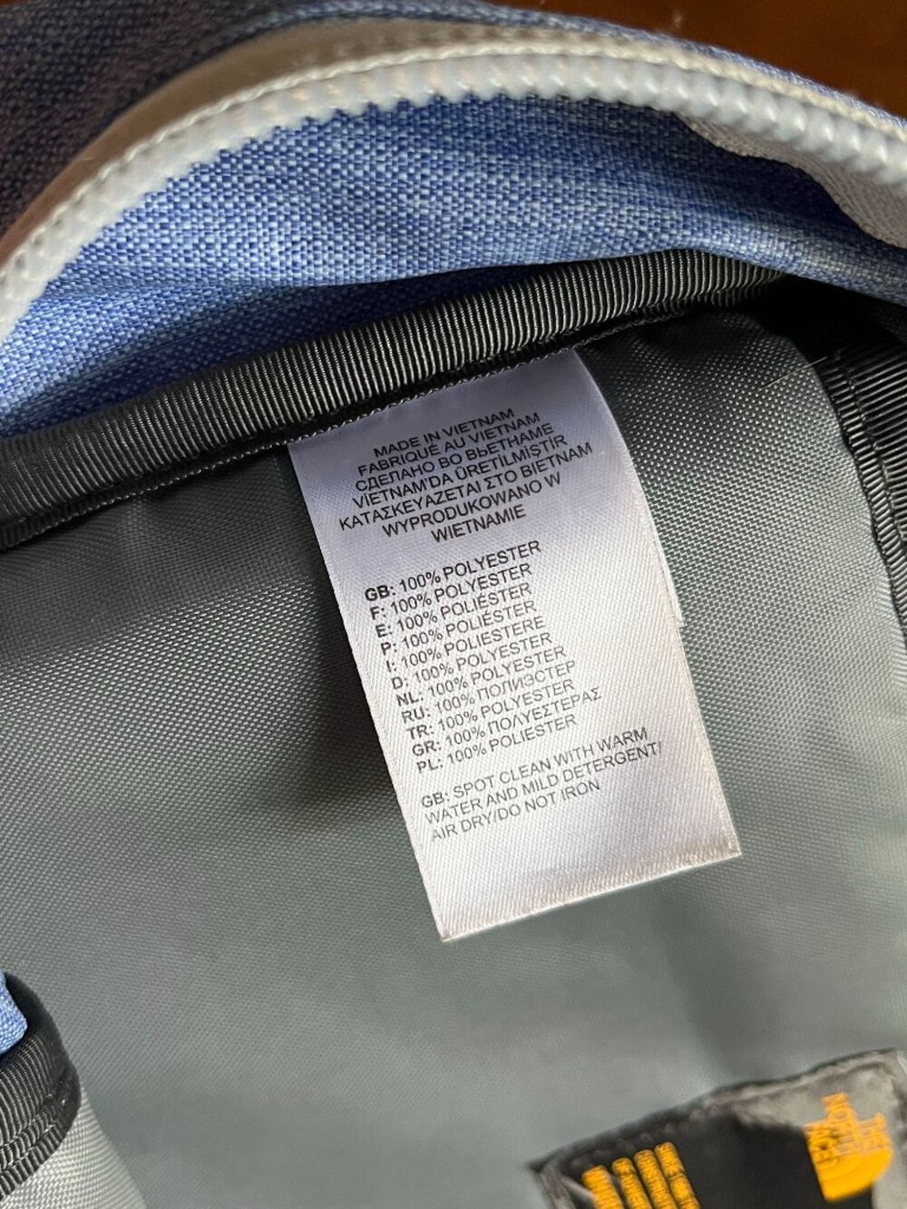 The North Face periwinkle Jester backpack - Picture 15 of 16